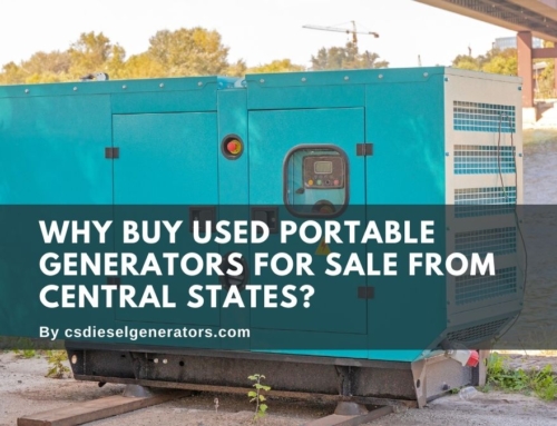 Why Buy Used Portable Generators for Sale from Central States?