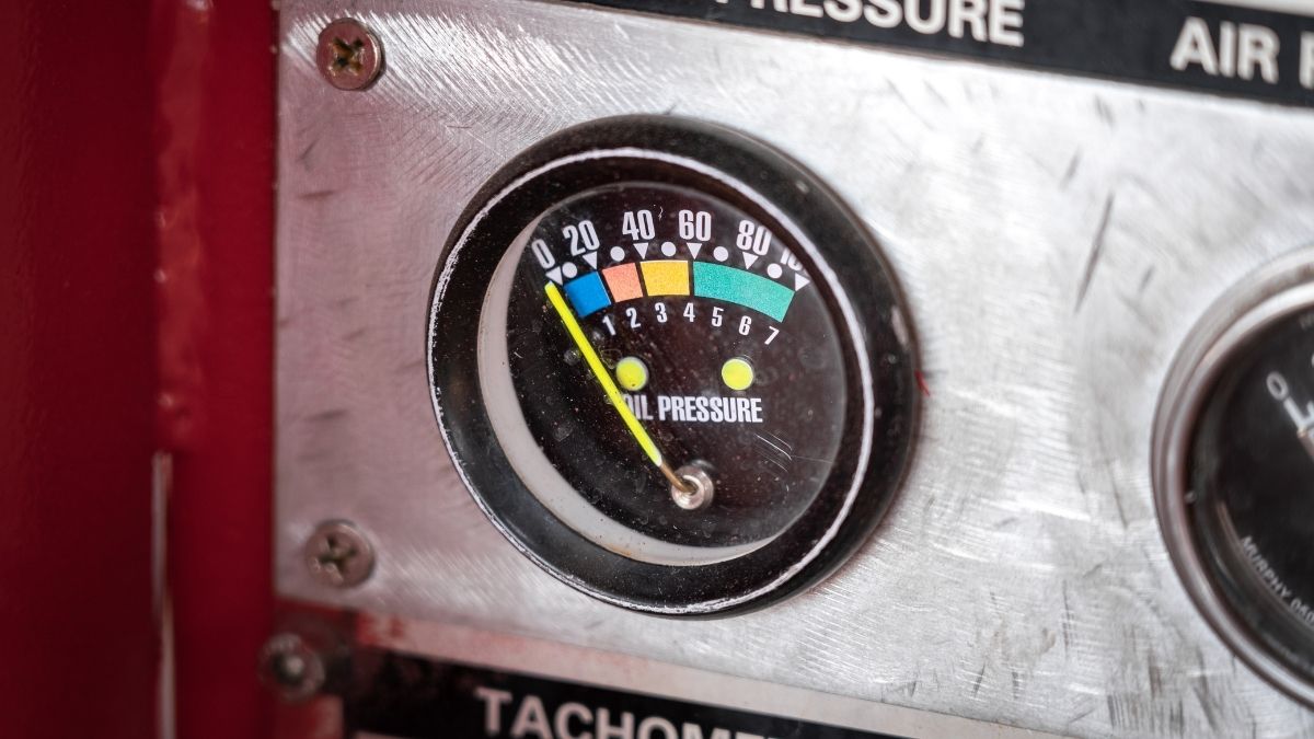 low oil pressure