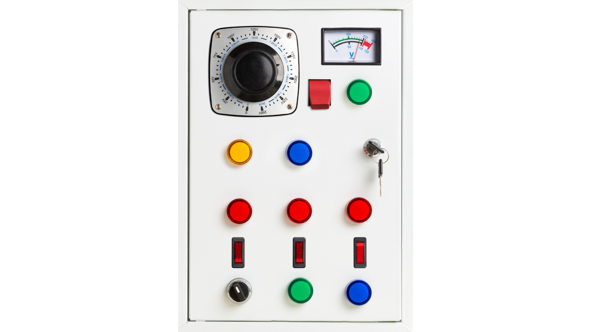 Electrical Power Generator Control Panel