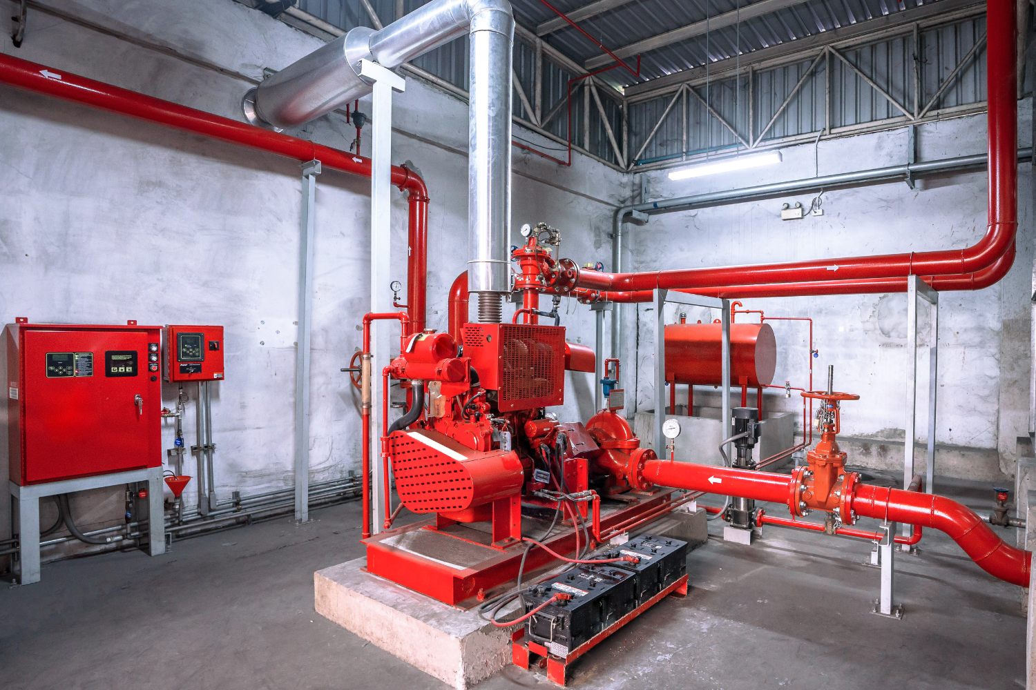 Generator Connected to Load bank